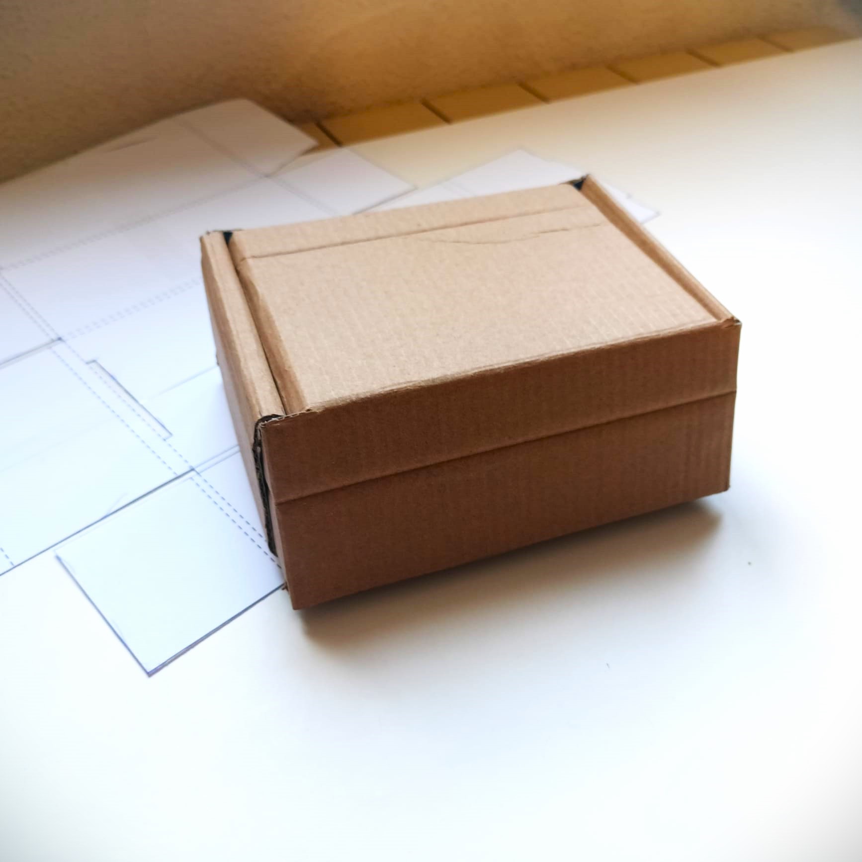 Parametric Cardboard Box Template Maker