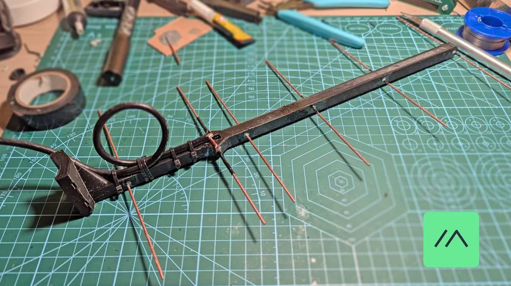868Mhz LoRa Meshtastic Yagi-Uda directional antenna