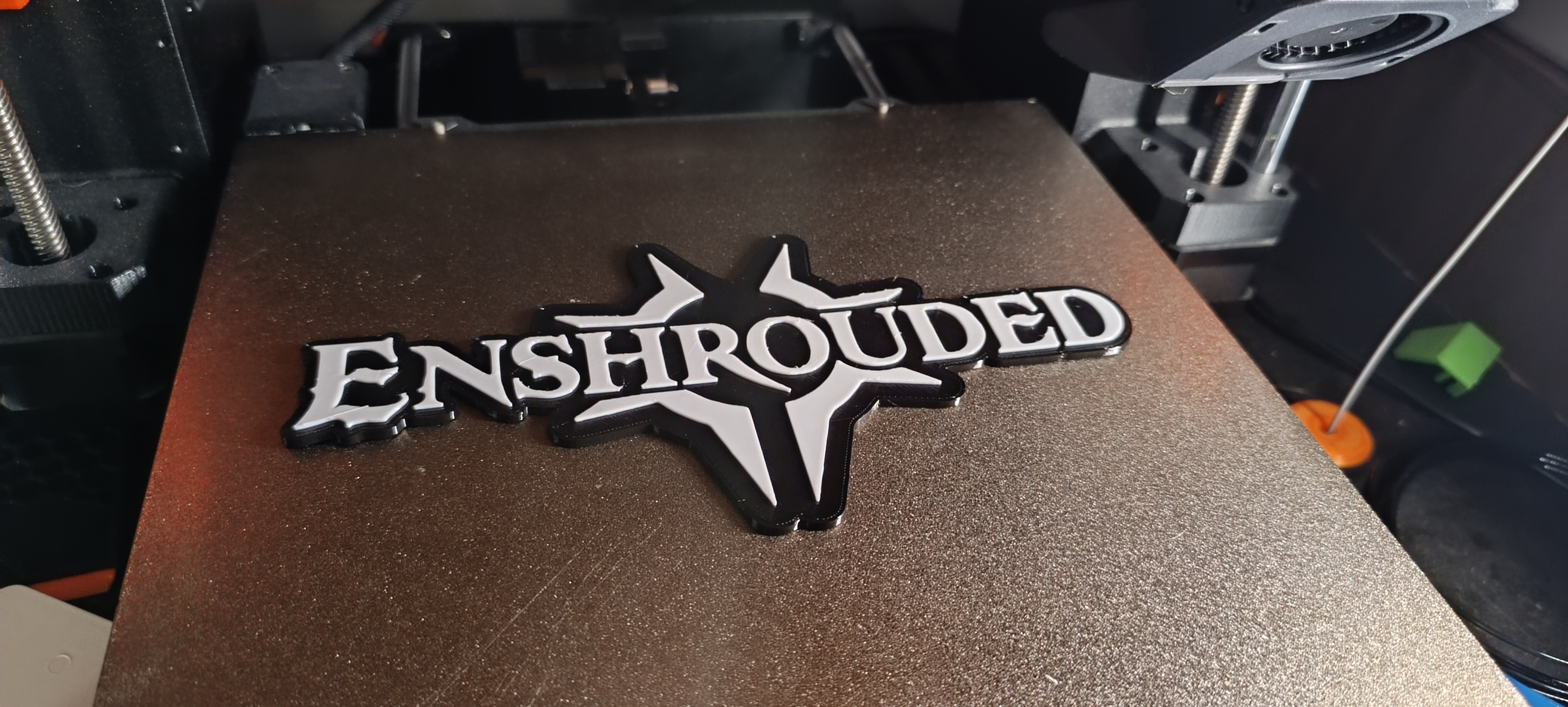 Enshrouded logo 3D model