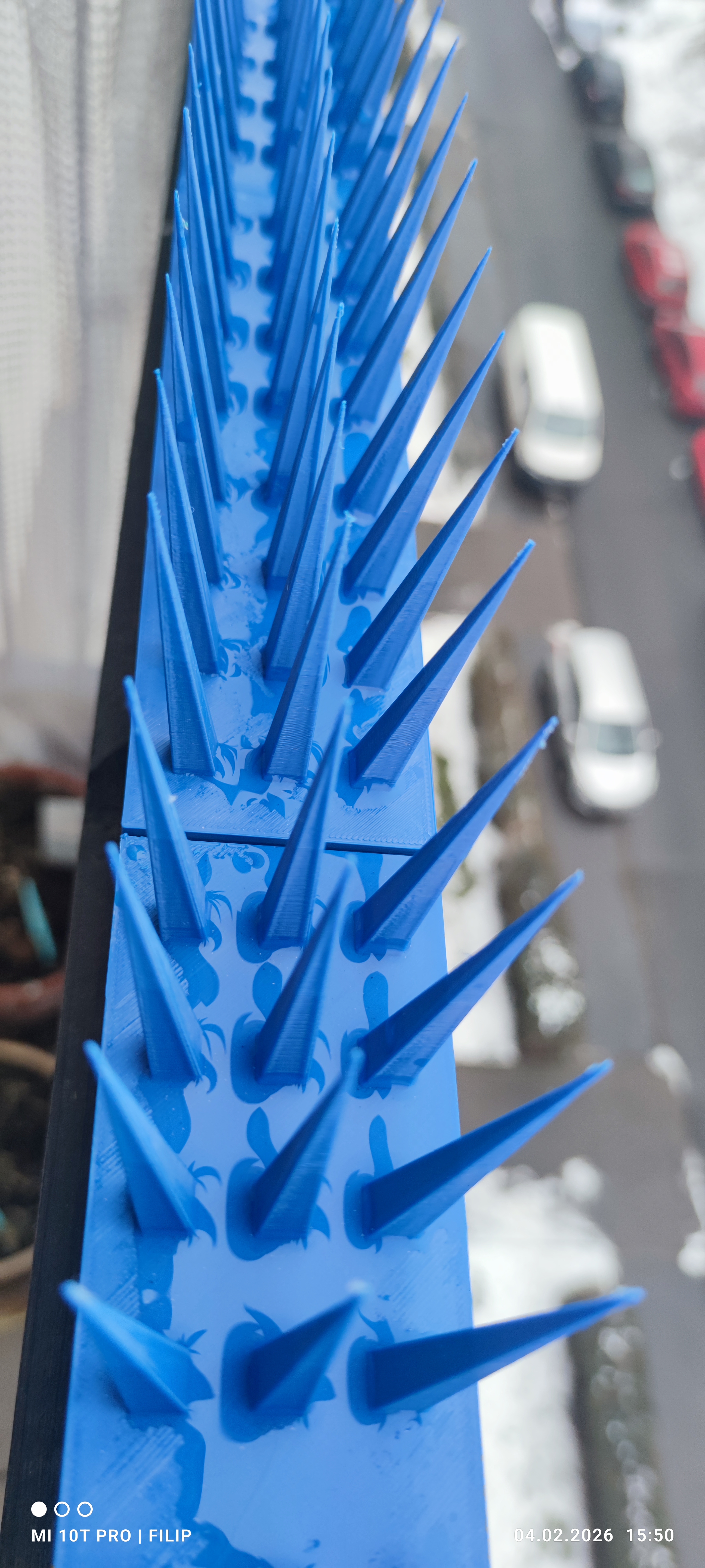 Bodáky proti holubům