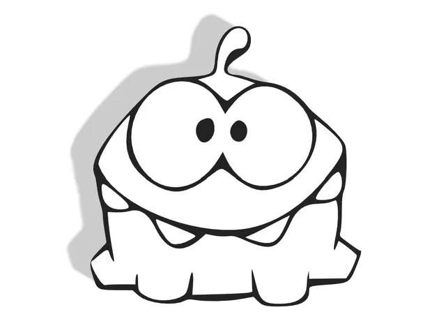 Cut the Rope Om Nom Decor