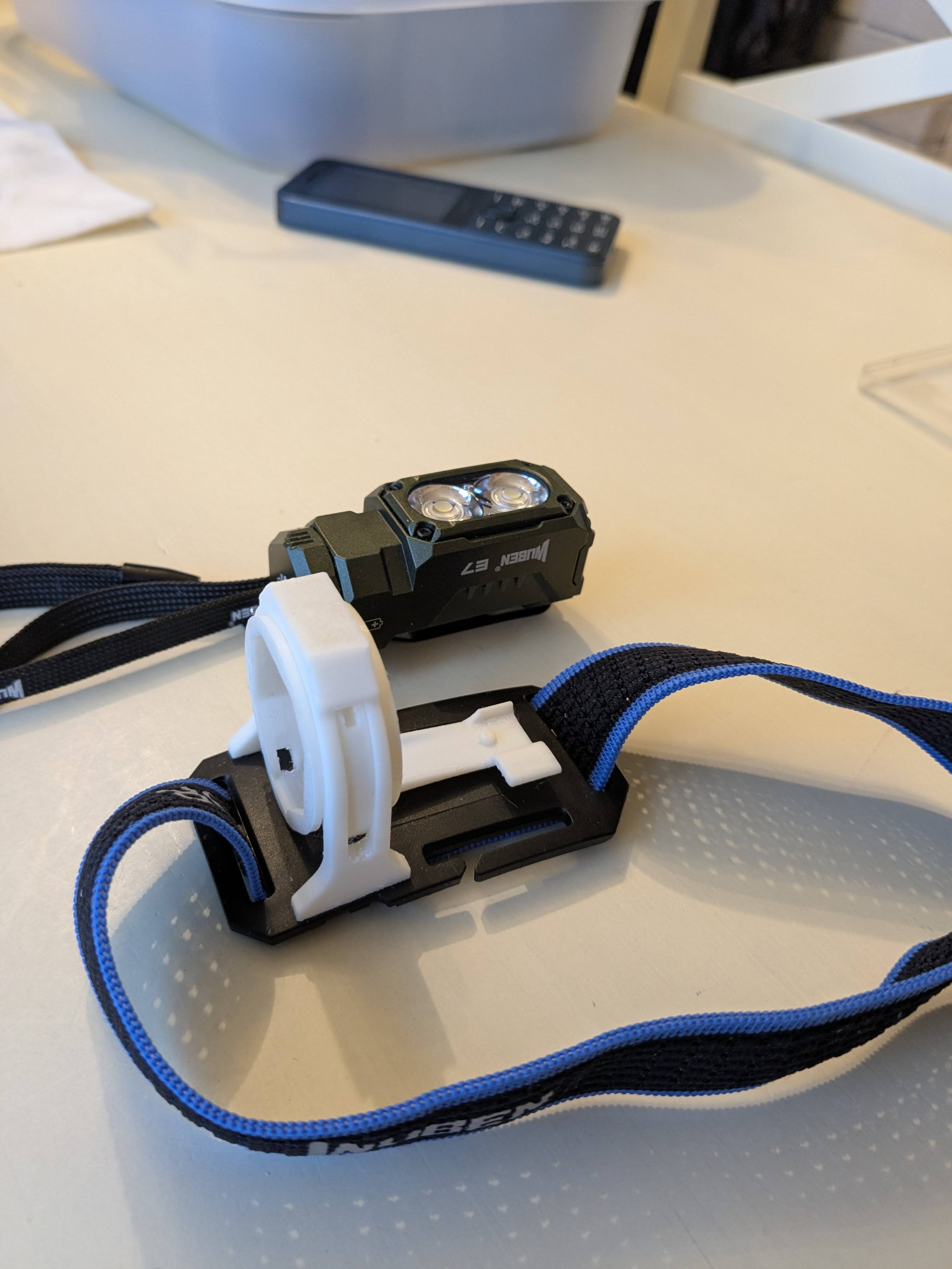 Wuben E7 Headband Mount SPAREPARTS