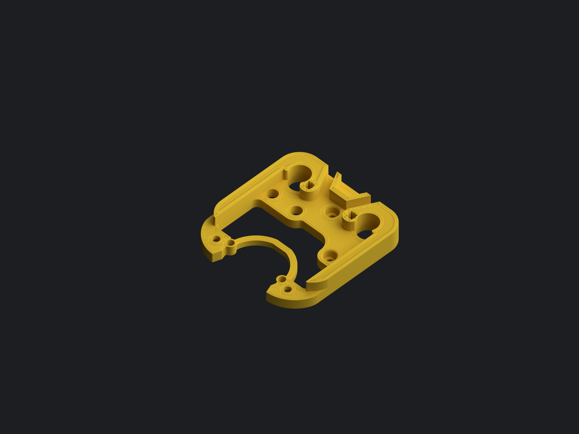 Dragon Burner v8 Ender 3 Plate Adapter