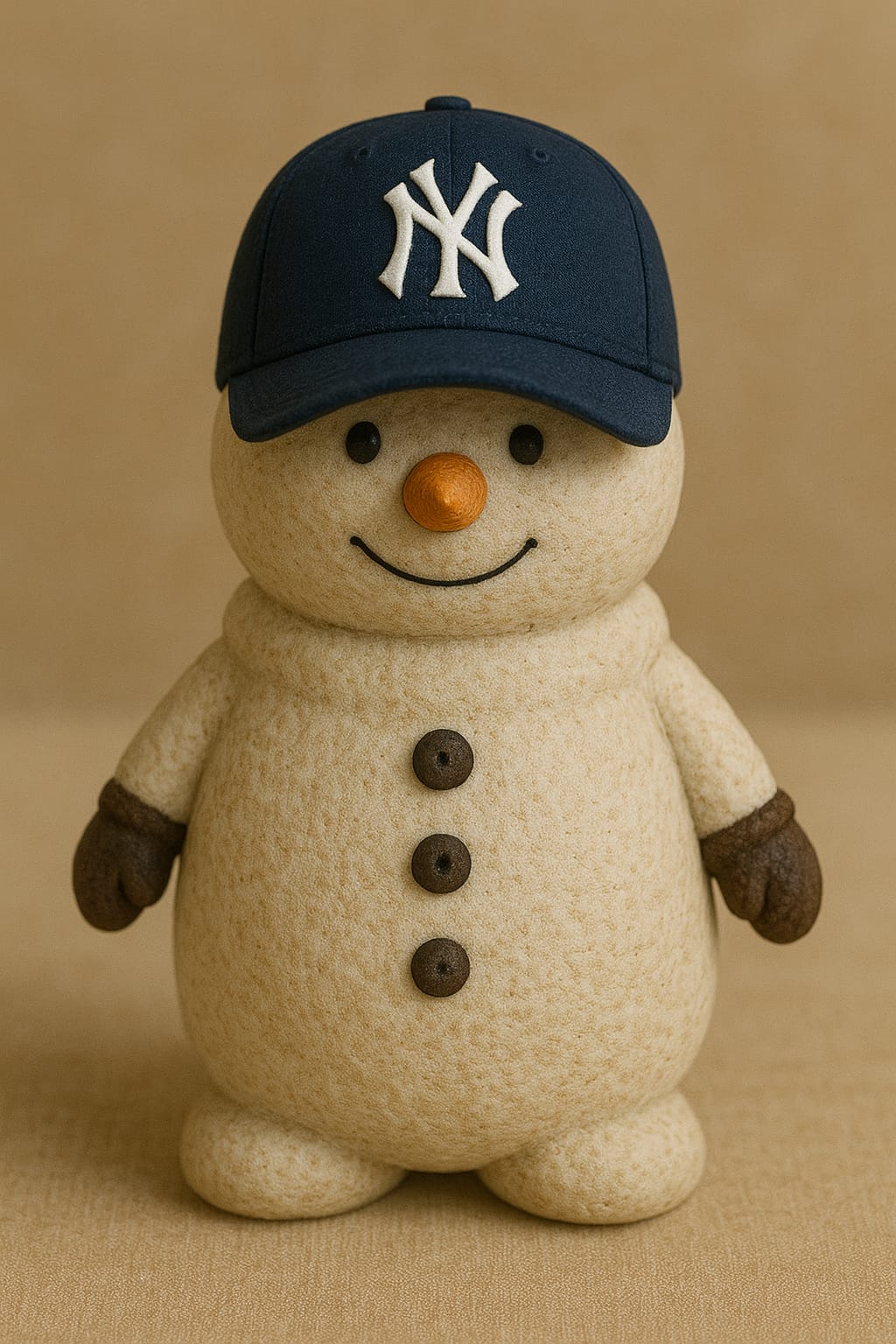 Cute Snowman NY Yankees 4