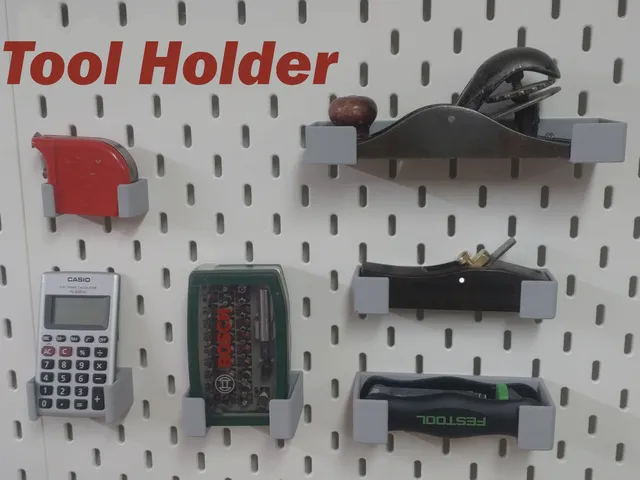 Tool holder for the Skådis board