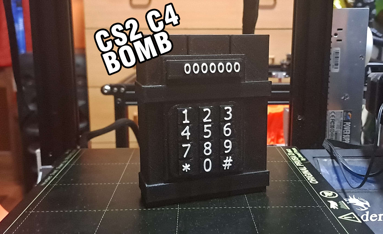C4 bomb from CS2 (CS:GO)