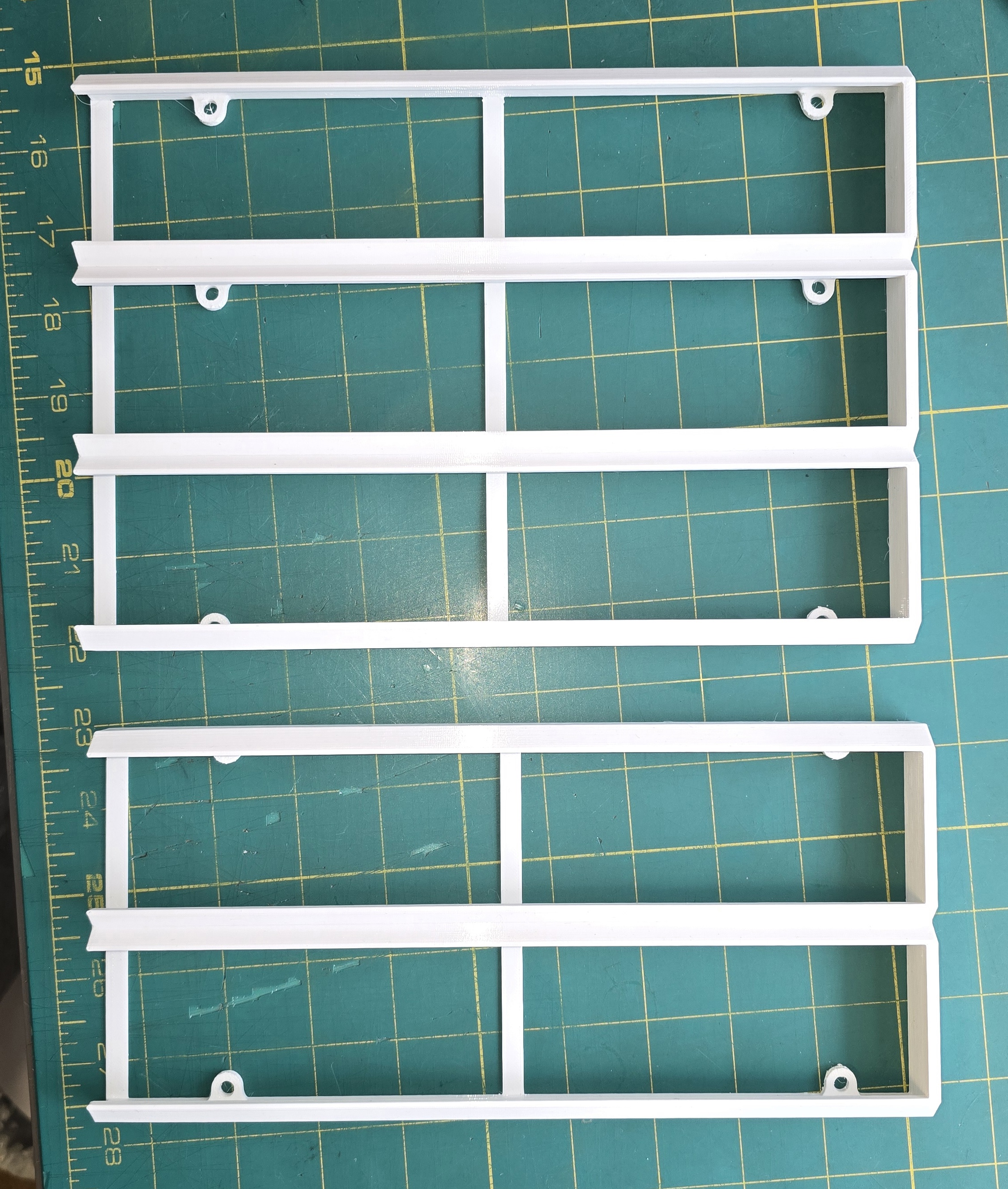 Kitchen Cabinet K-cup undershelf holder (holds 5) 3D model