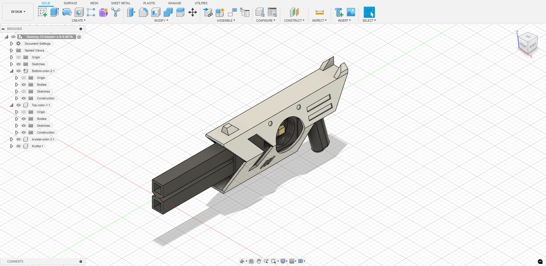 Dummy 13 blaster