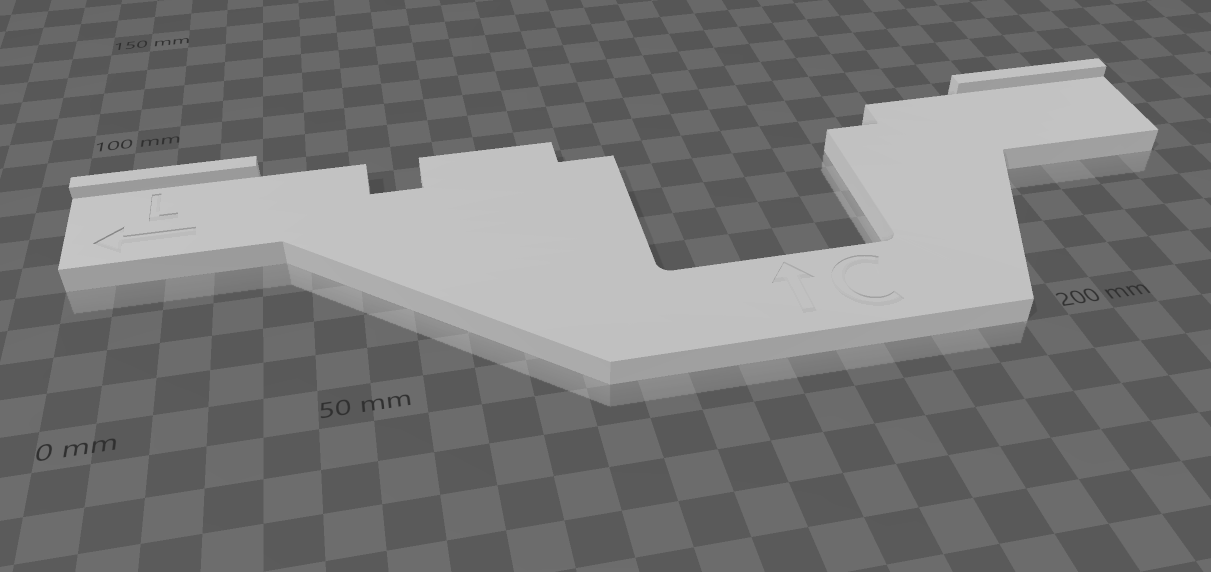 Voron Trident router templates for acrylic panels