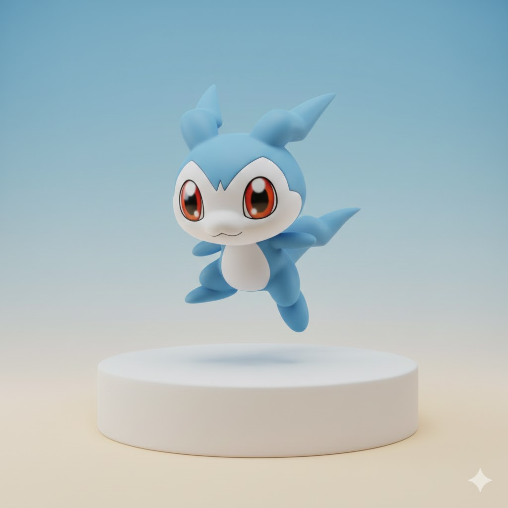 Chibimon Digimon Creature Model