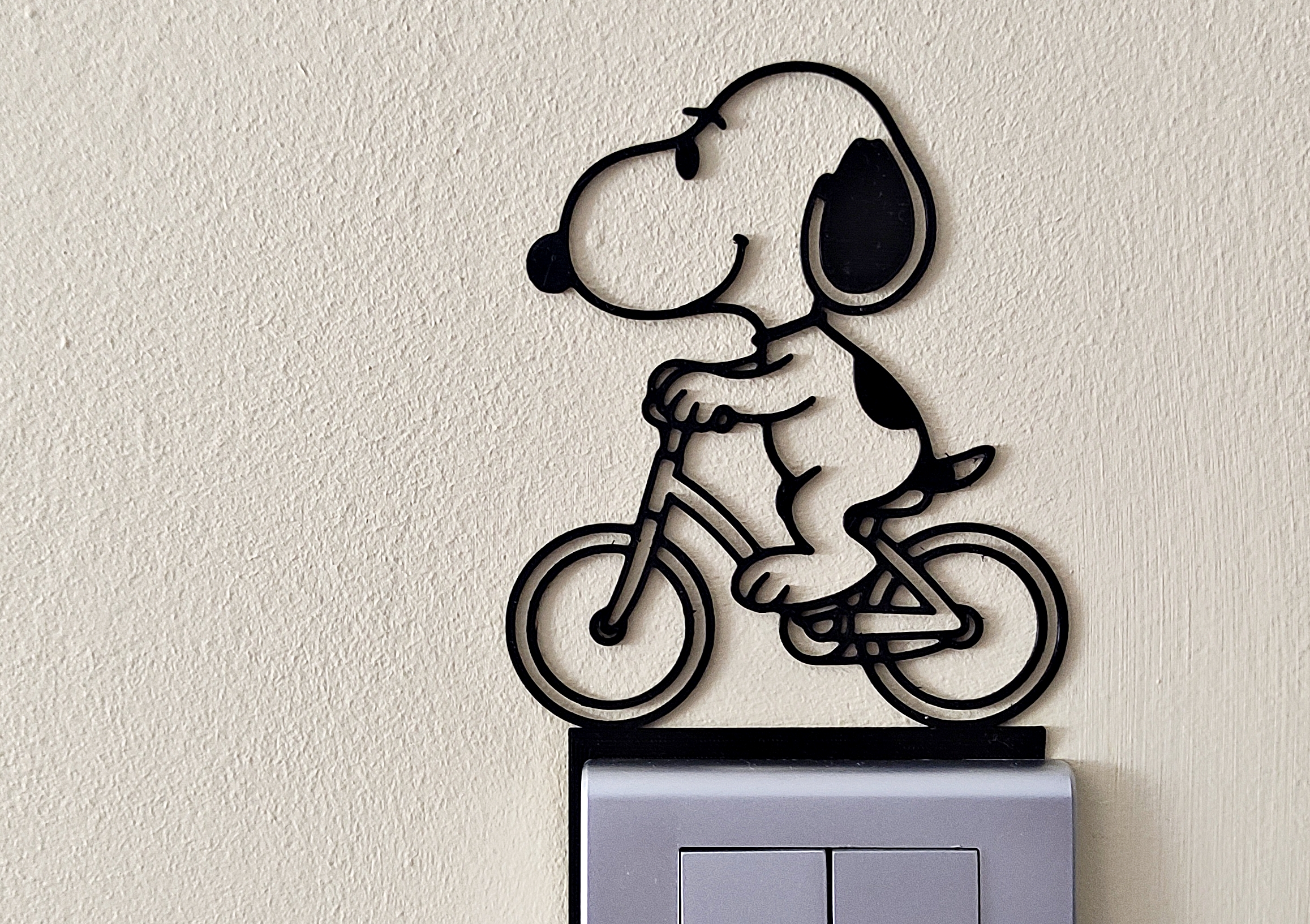 Snoopy Light Switch / Outlet Decoration - Model 54