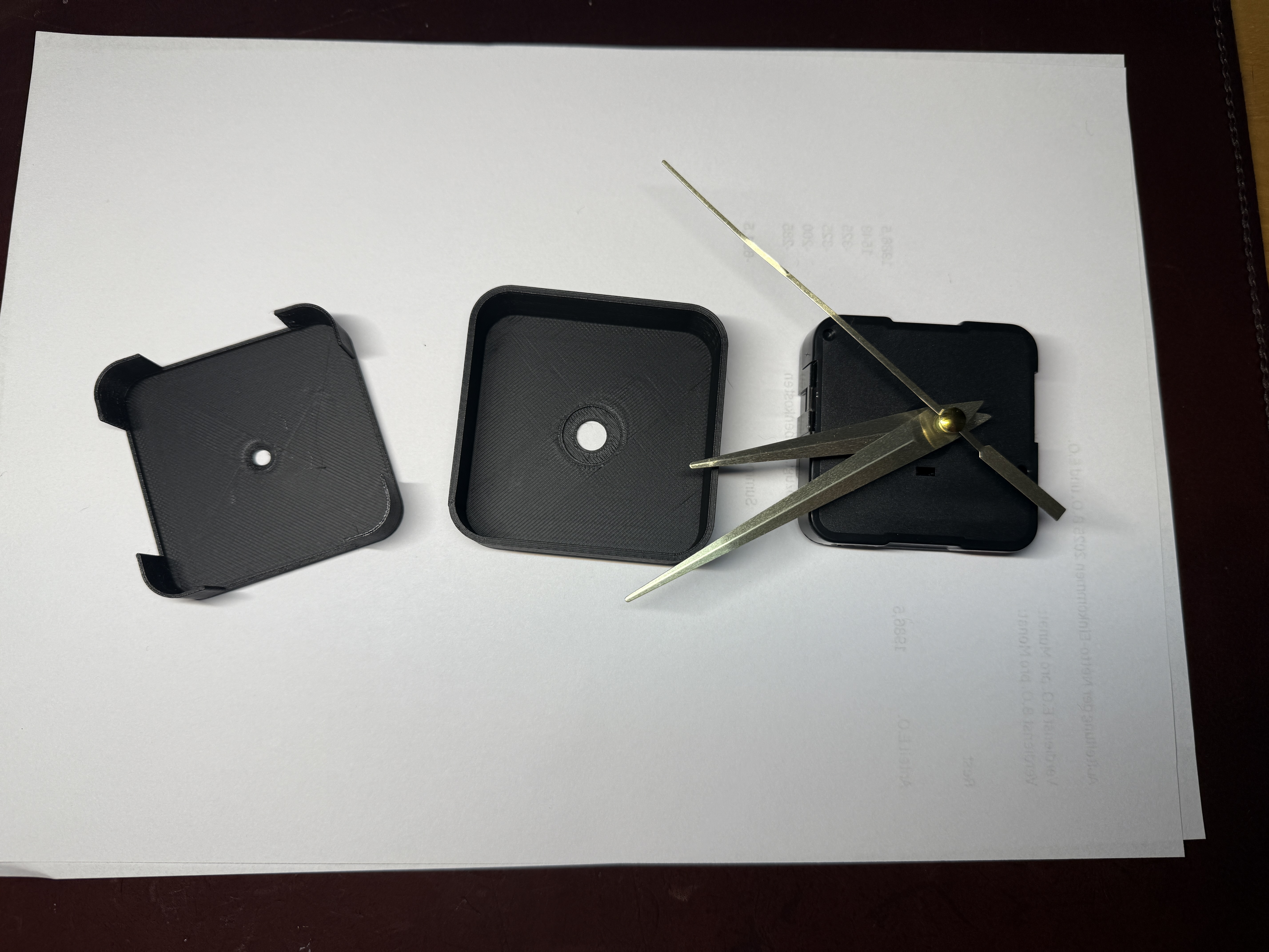 Case for Clockwork / Gehäuse für Uhrwerk
