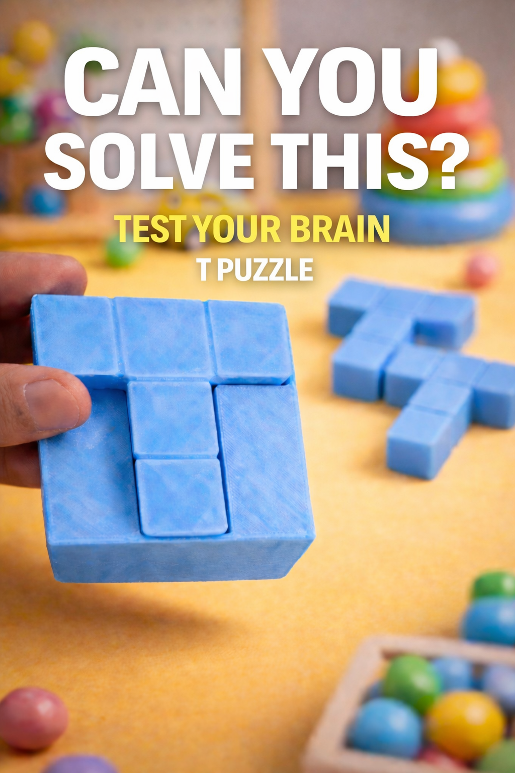 Six T Puzzle 3D model