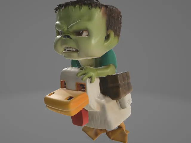 Chicken Jockey: Minecraft movie