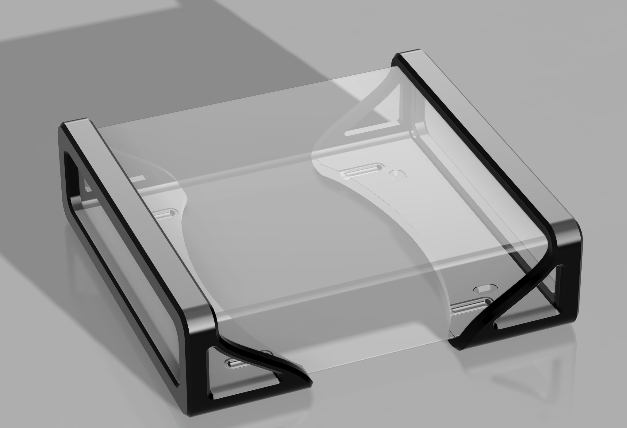 Minisforum MS-01 wall mount brackets (including powerbrick)