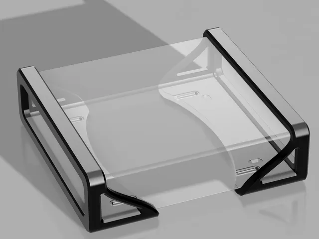 Minisforum MS-01 wall mount brackets (including powerbrick)