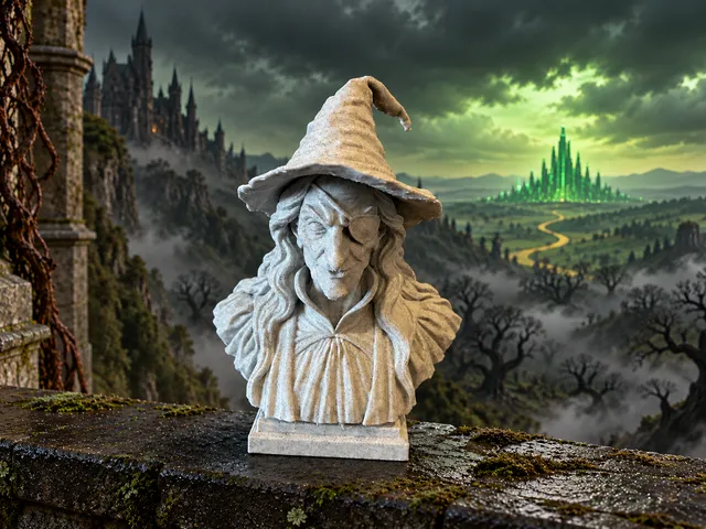 The Wicked Witch of the West — Bust Inspired by The Wonderful Wizard of Oz