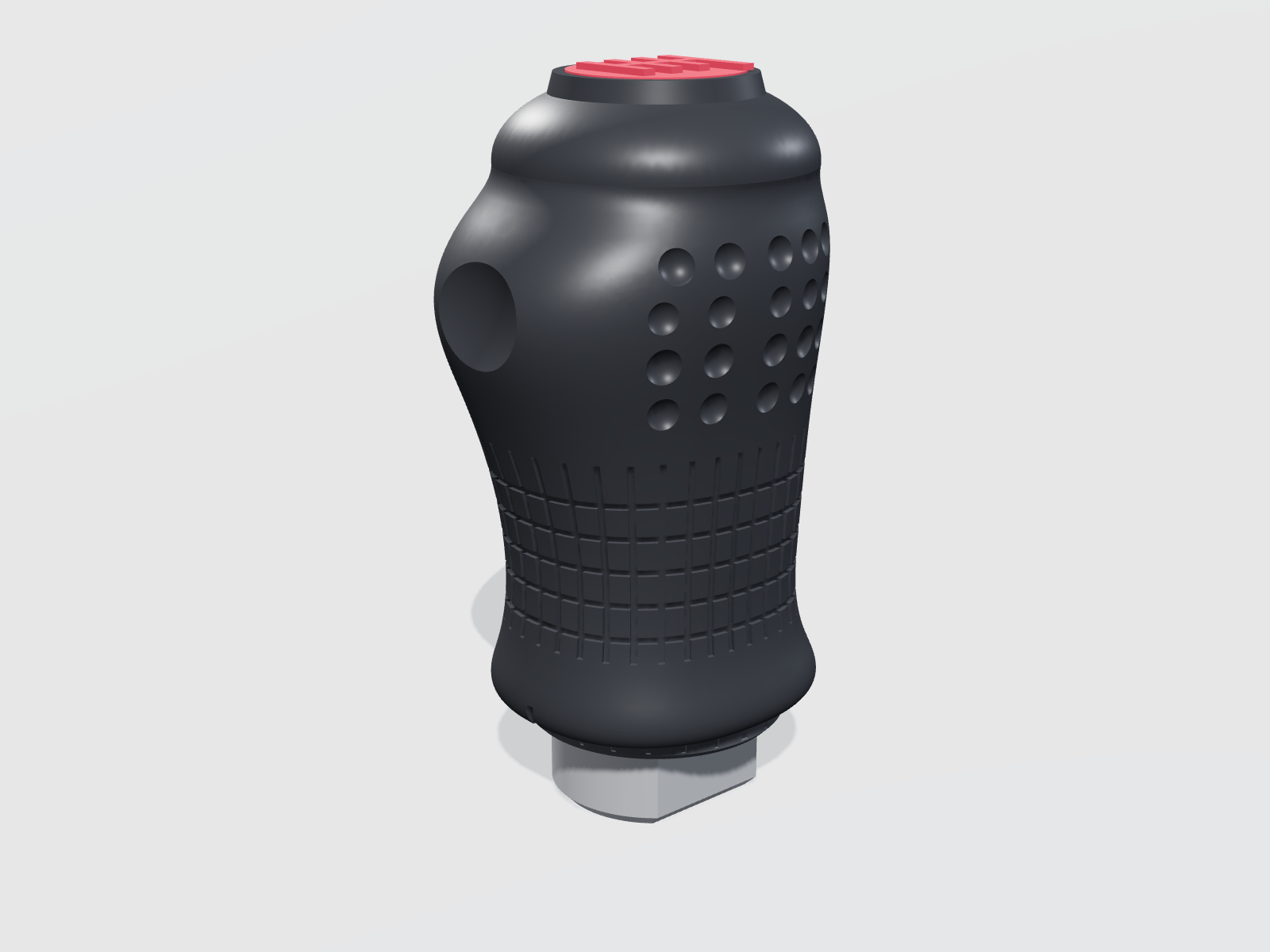 Azimuth TH8S shifter knob: aim the grip, 24 positions, no tools — STL ...