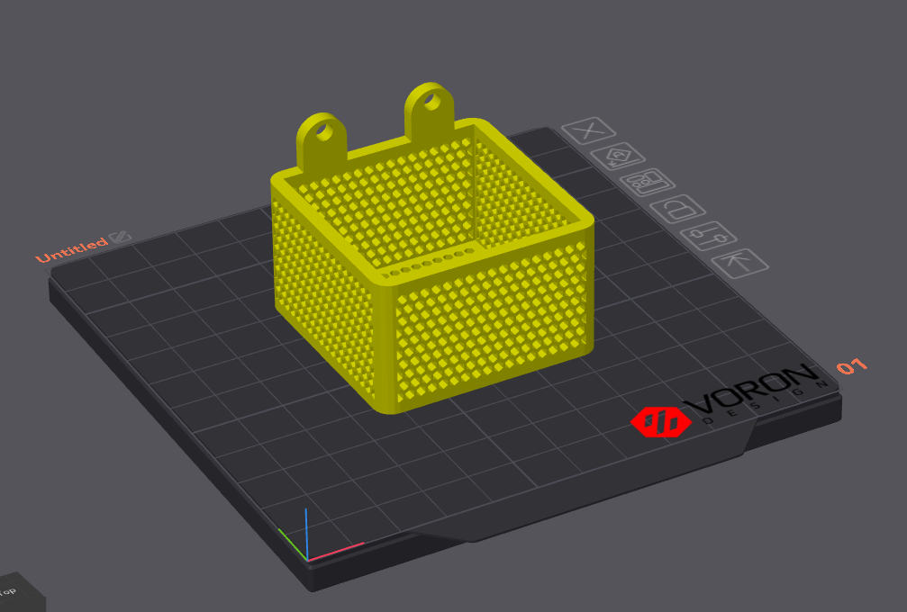 Shelf mounted Honeycomb Jewelry BOX