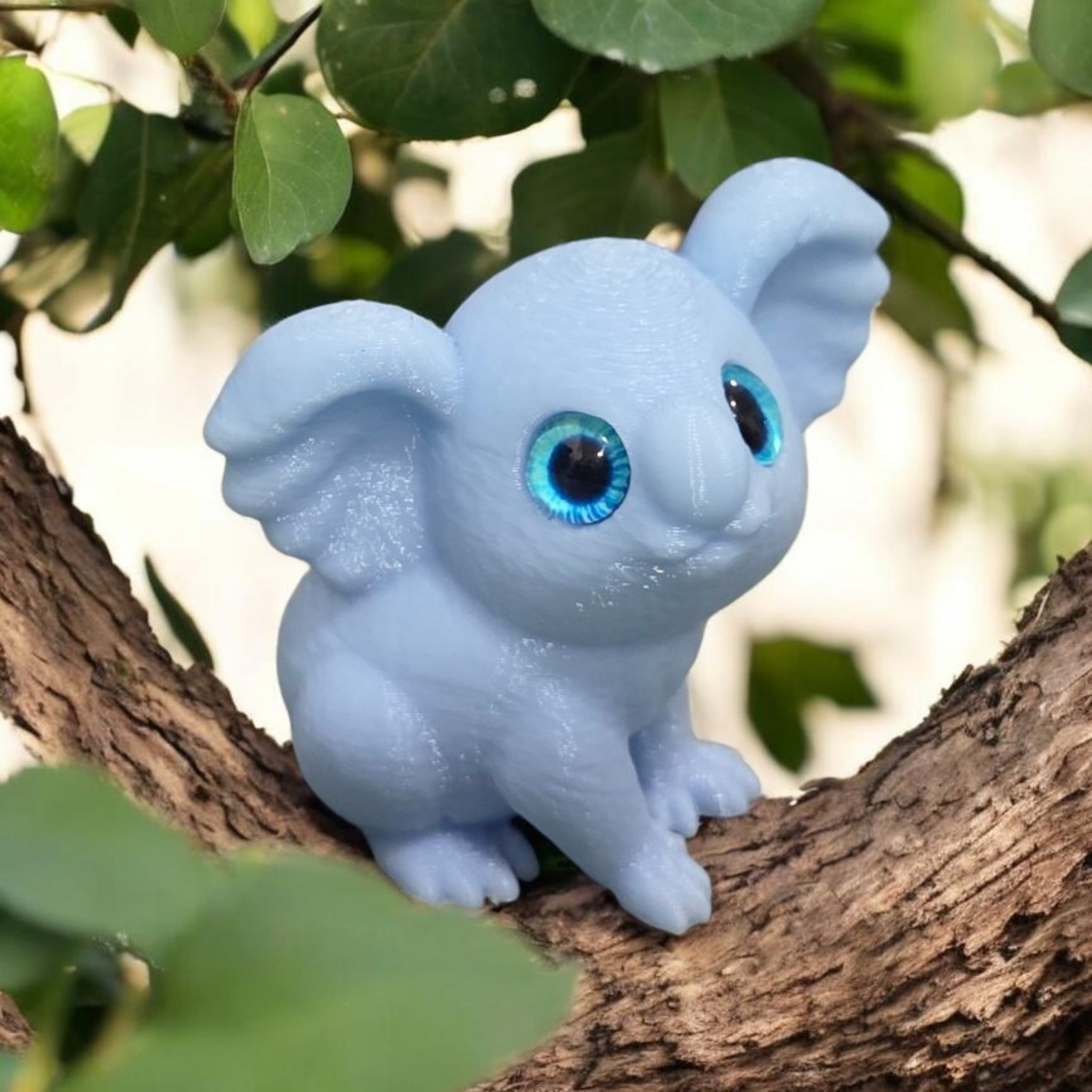 Cute Koala - 6mm + 8mm glass eye compatible