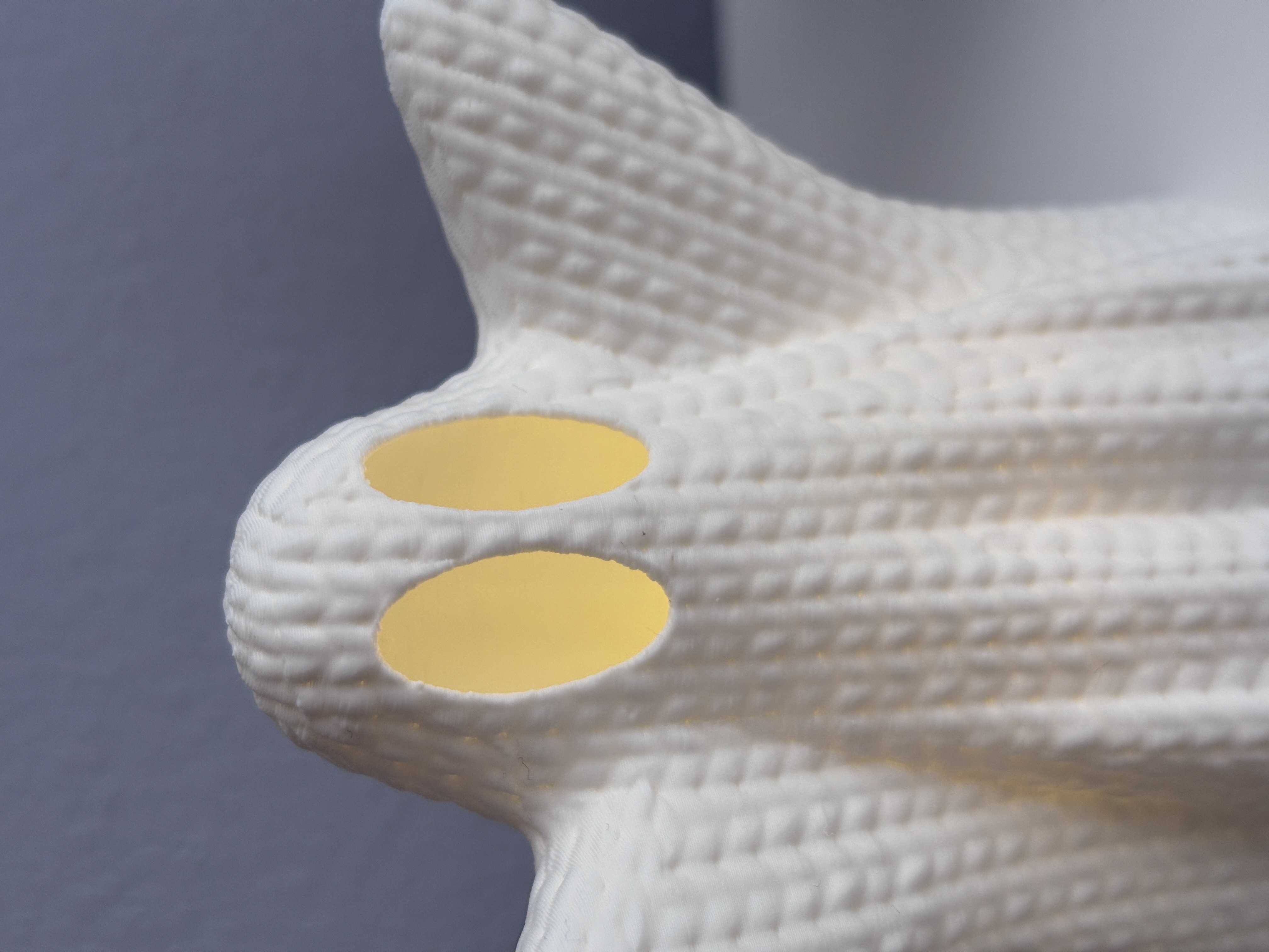 Knitted Style Halloween Ghost - LED Tea Light Holder — miniatura 4