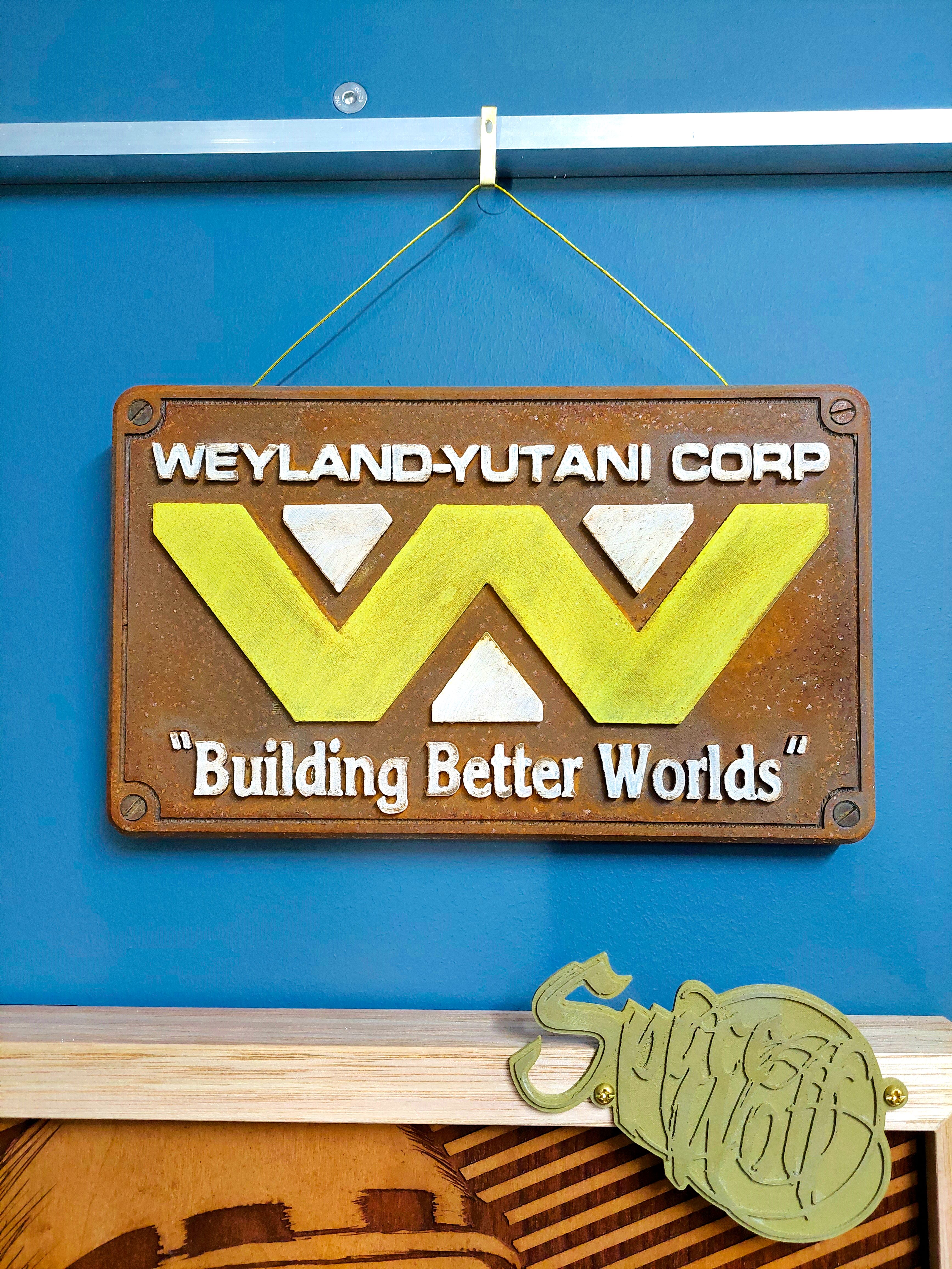 Weyland-Yutani Wall Plaque