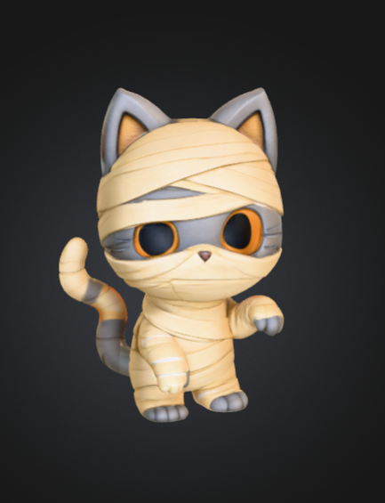 Meowmmy – The Mummy Cat – From Cute & Cursed: The Chibiween Collection