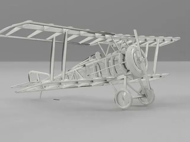 Hanriot HD.1 WWI fighter (1/32), 3D printing or CNC routing