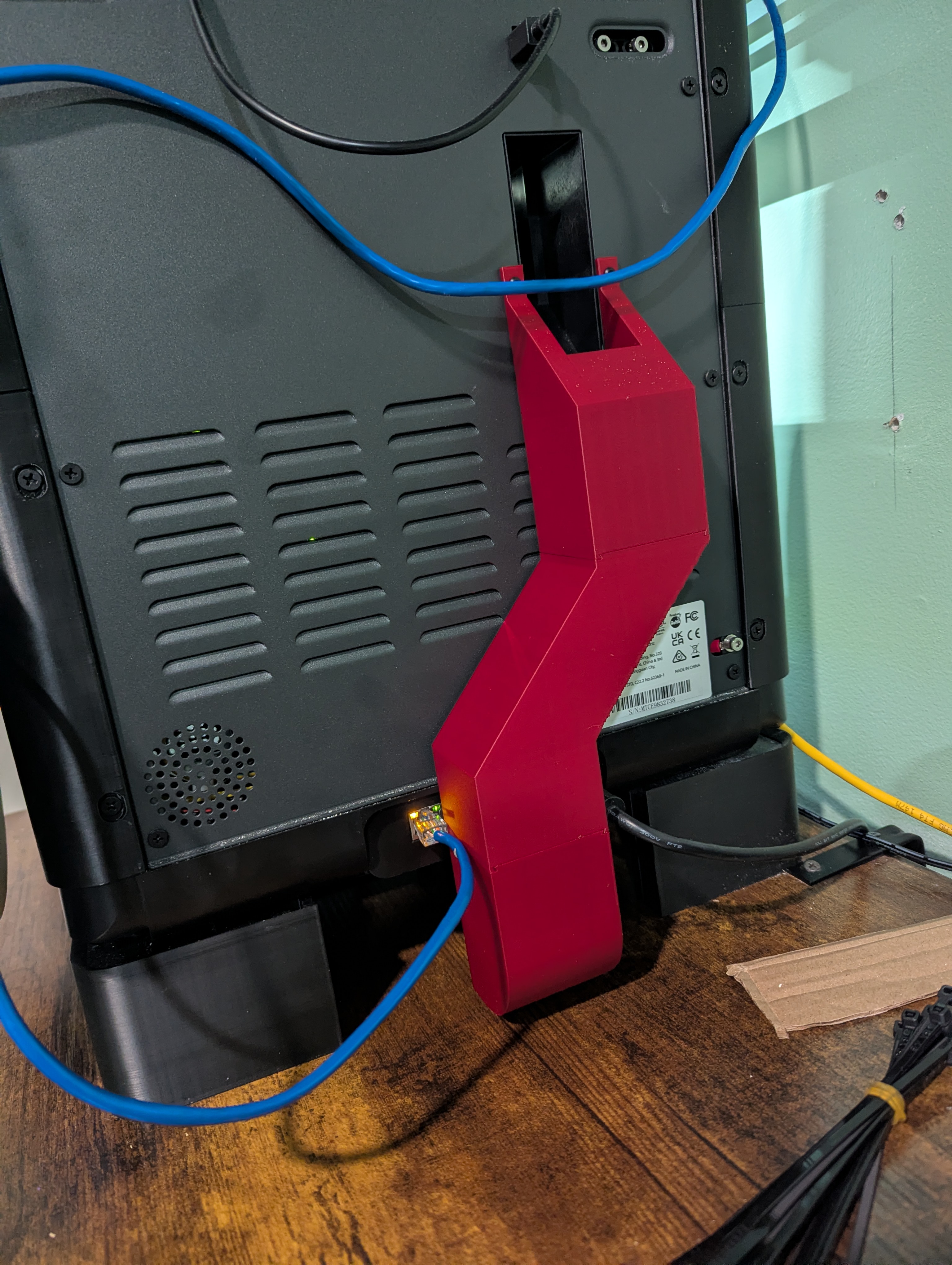 AD5X poop chute (unique setup)
