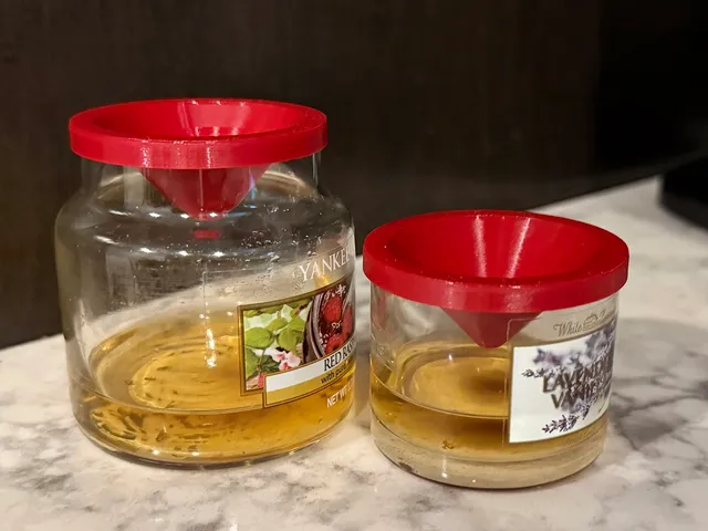 Fruit Fly Trap fits Yankee Candle Mini Jars