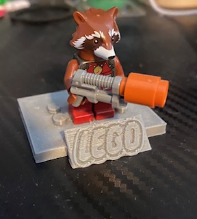 Lego Minifigure Stand
