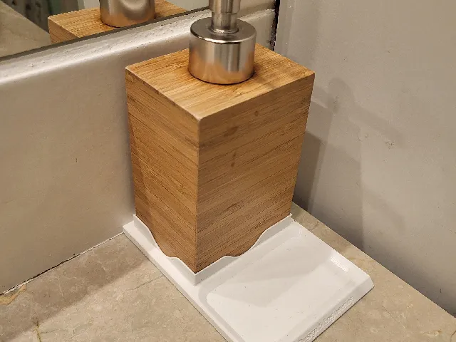 Soap Tray for Ikea Dragan Soap Dispenser