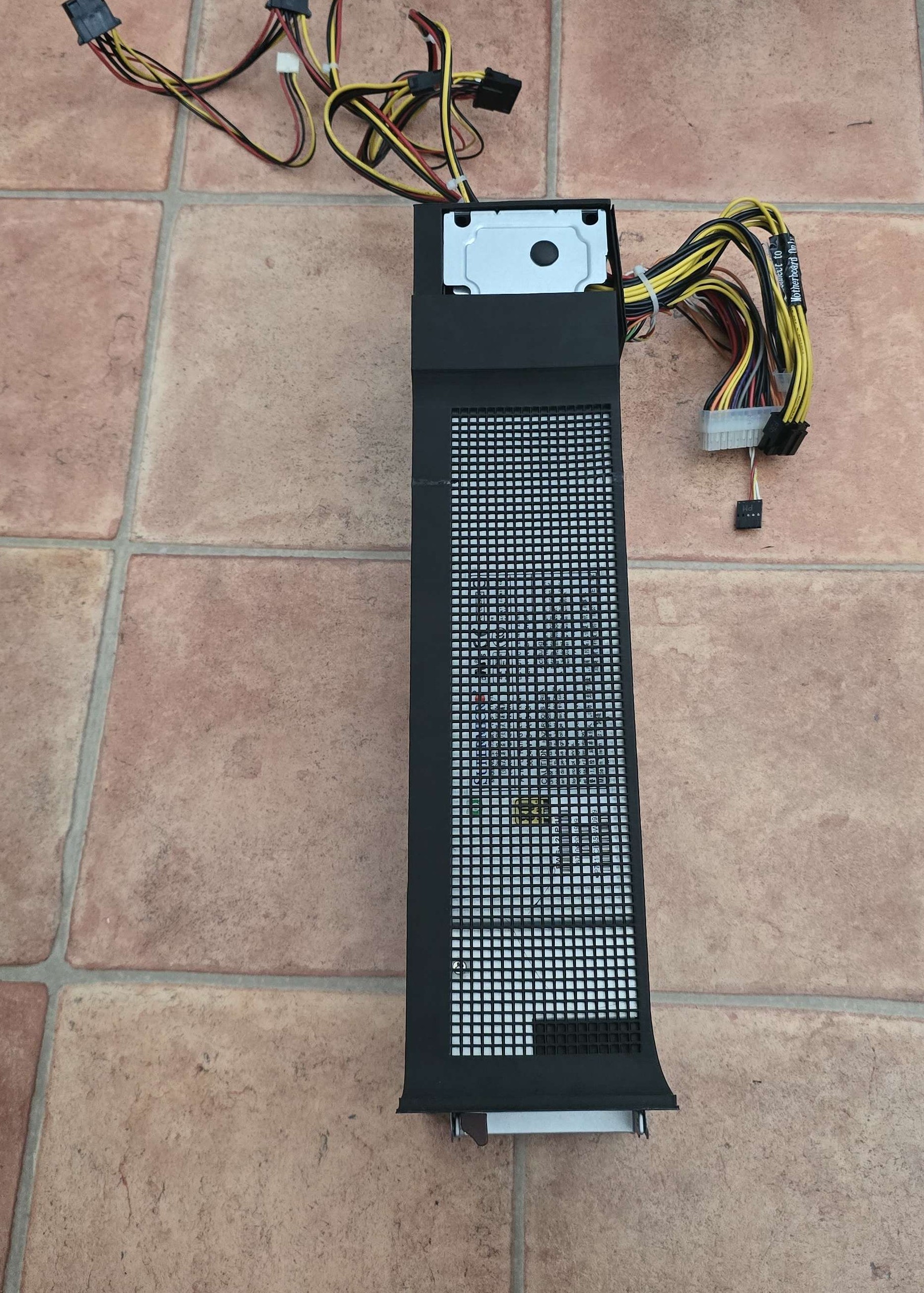 PSU cage for redundant Supermicro PSU
