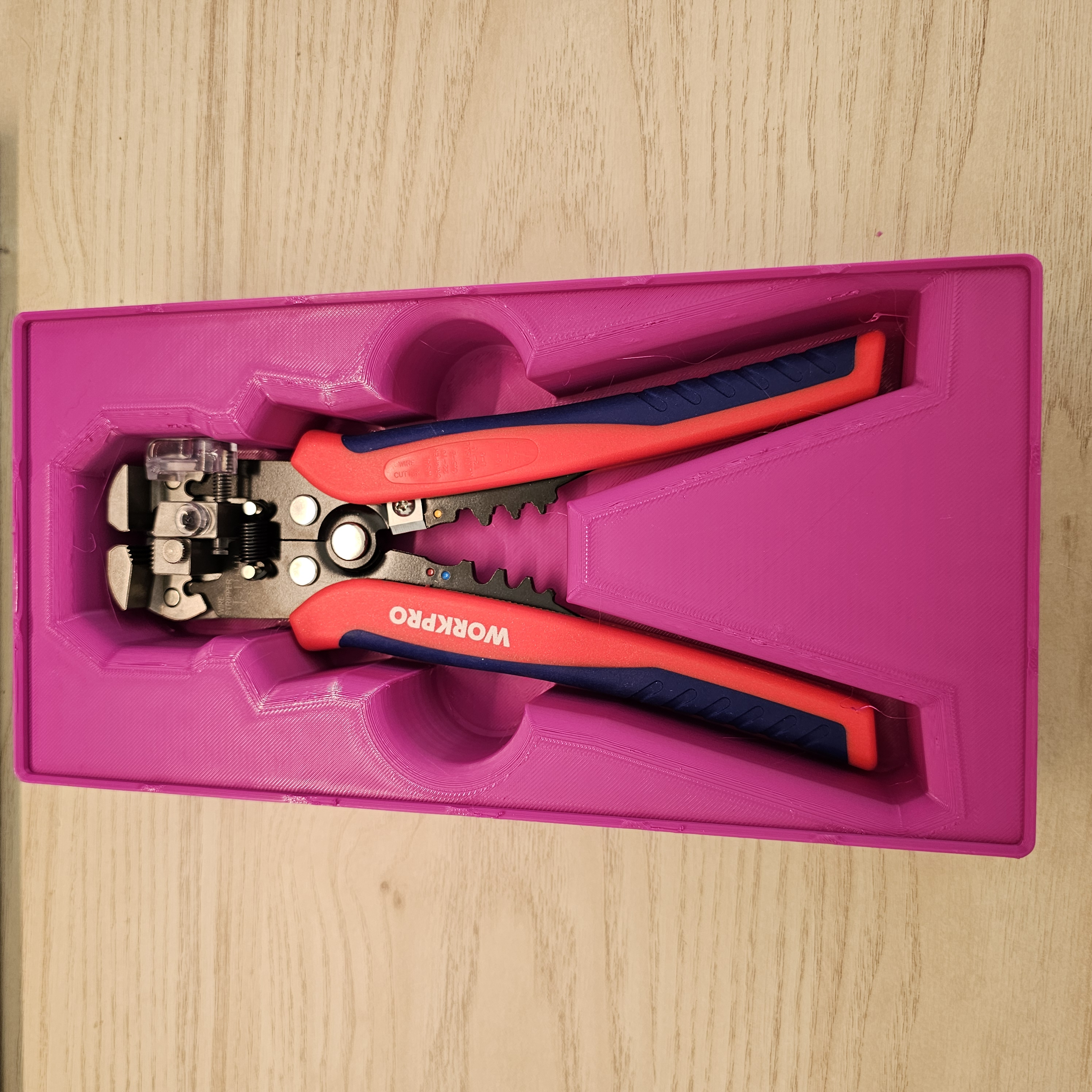 WORKPRO wirestripper gridfinity storage bin — miniatura 2