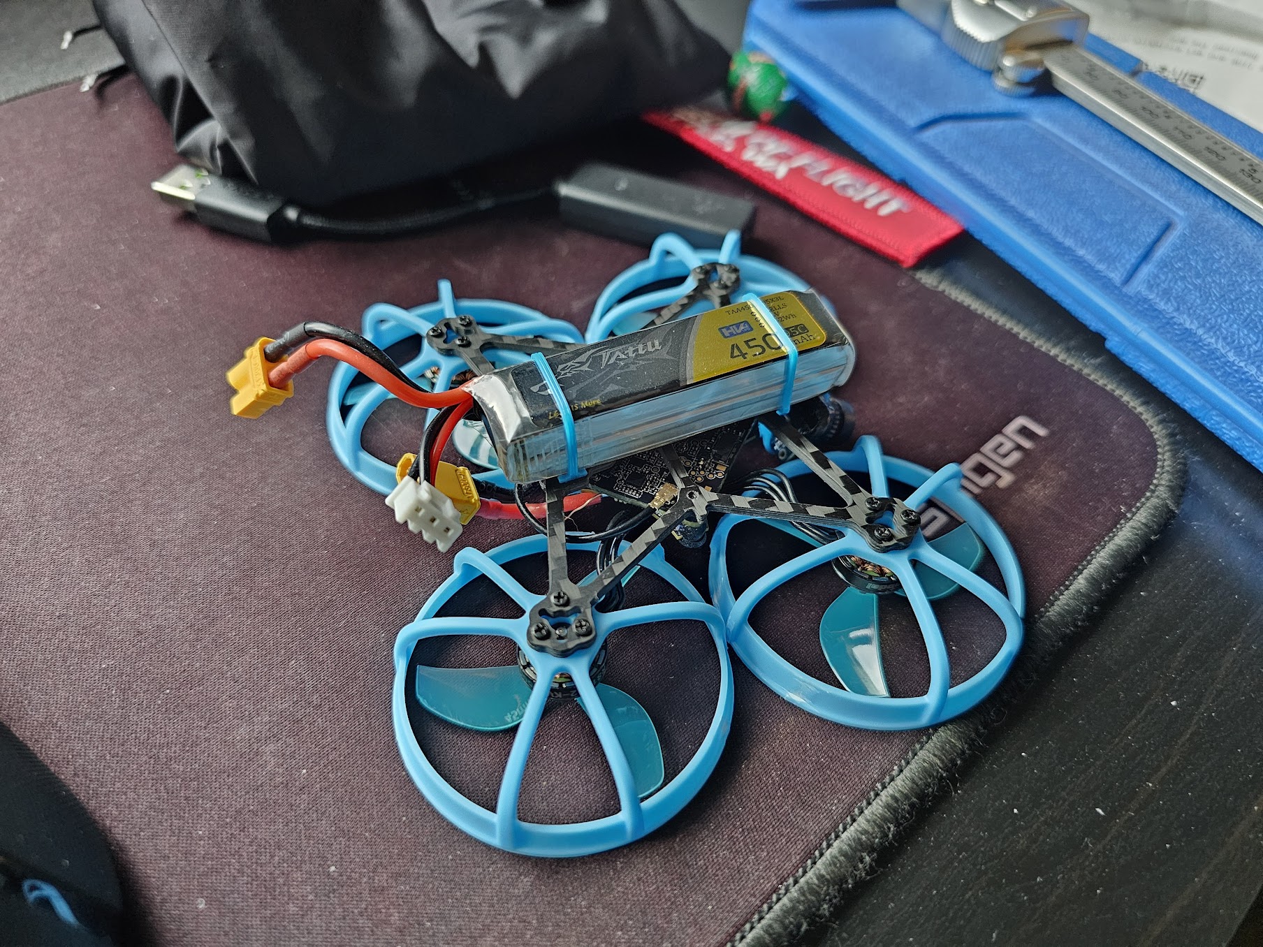 Fractal 2S Whoop Battery Mount