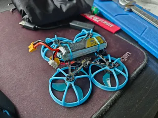 Fractal 2S Whoop Battery Mount