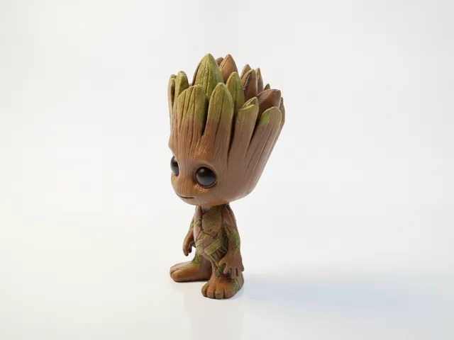 Baby Groot Figurine Chibi Cute 3D Printable