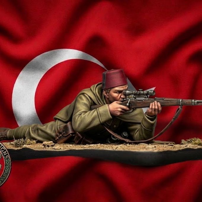 WWI Ottoman Sniper by Kamikaze Designs | Download free STL model ...