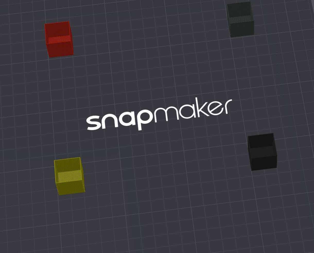 Snapmaker U1 4 Colour Flowrate Calibration