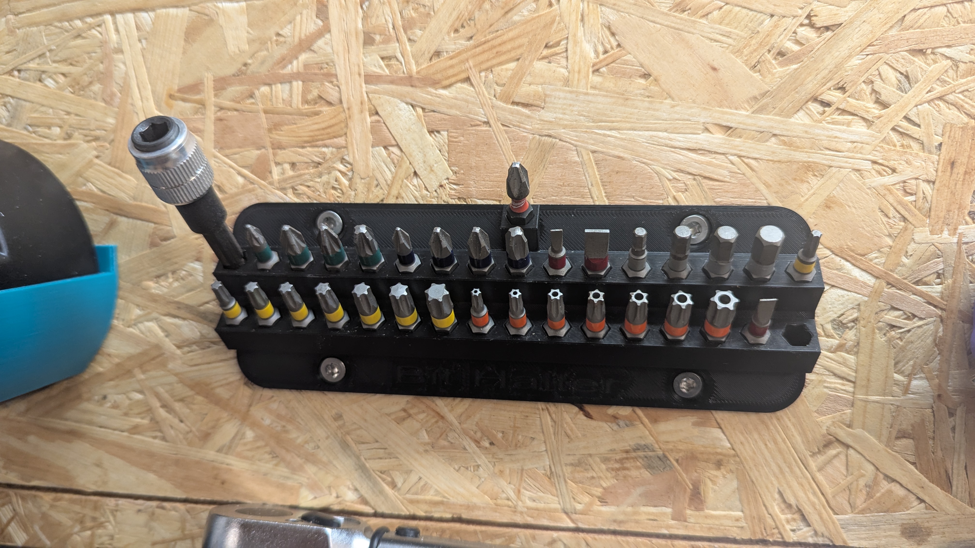 Bit holder for your basement