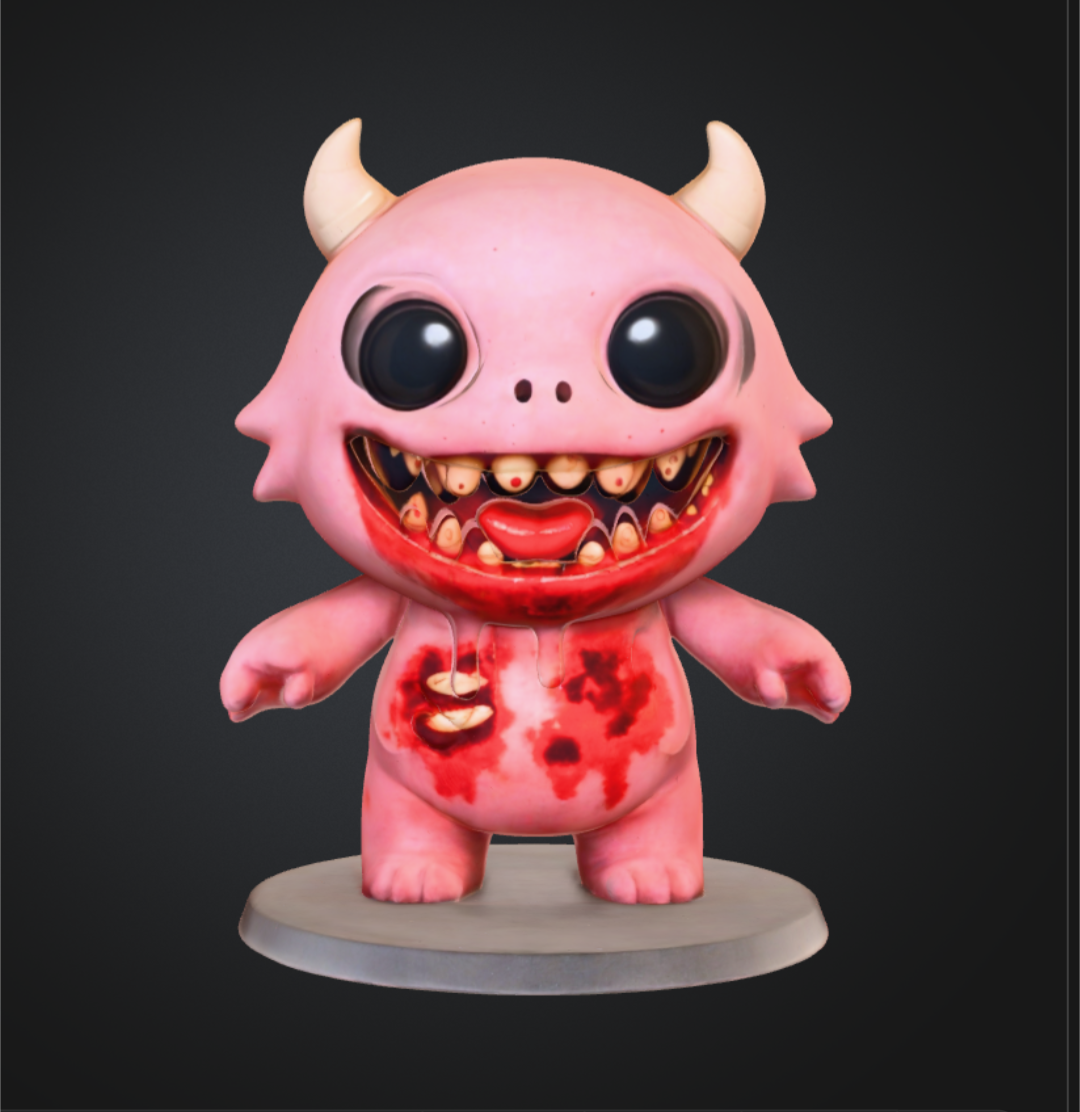 Bubblegum monster