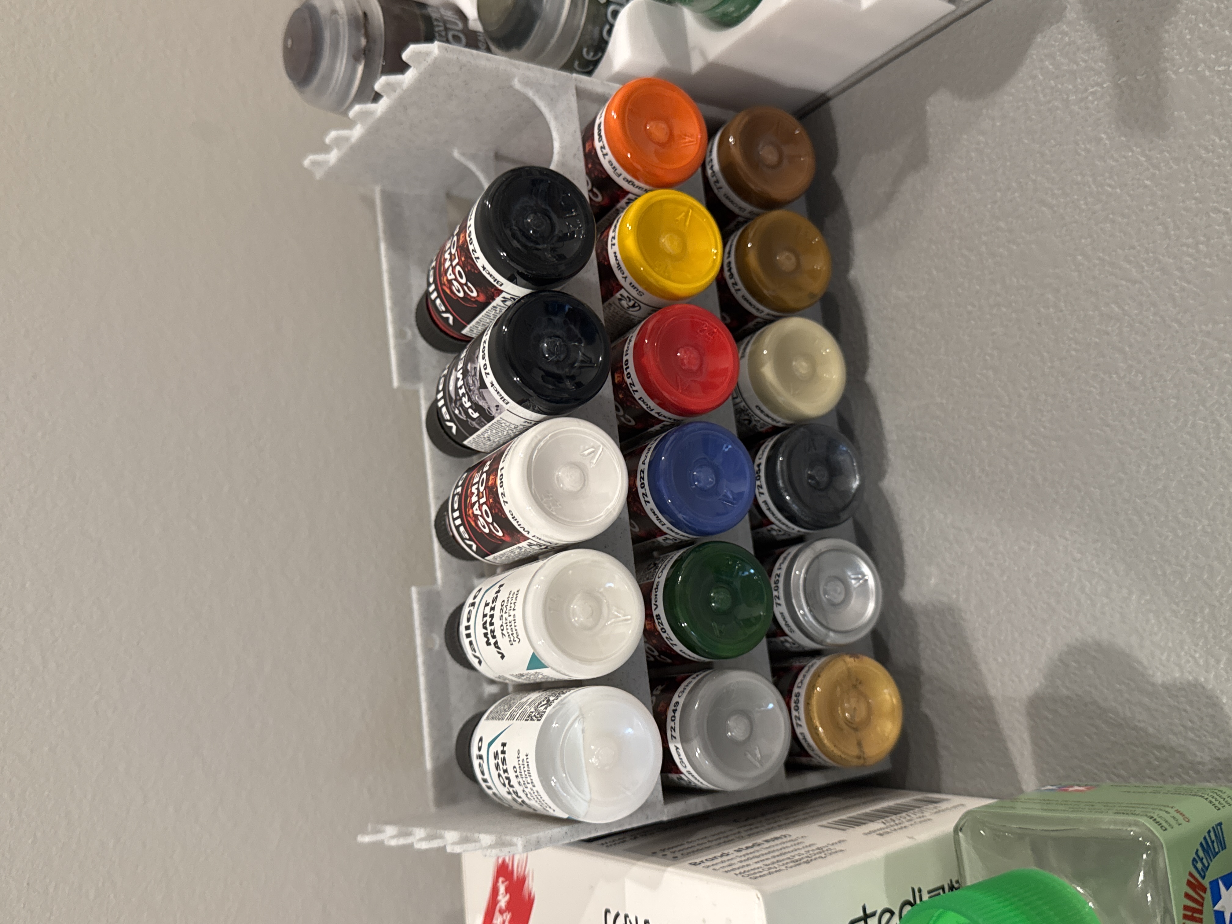 Stackable Paint Bottle Rack