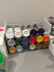 Stackable Paint Bottle Rack