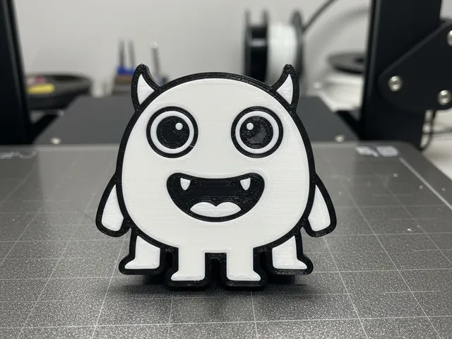 5 of 10 - Kawaii Monster Keychain Collection – 10 Cute Cartoon Monsters