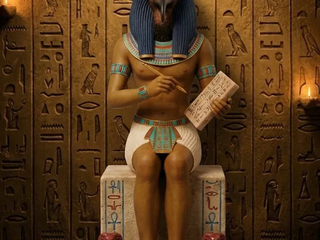 Thoth, God of Wisdom, Writing, and Science
