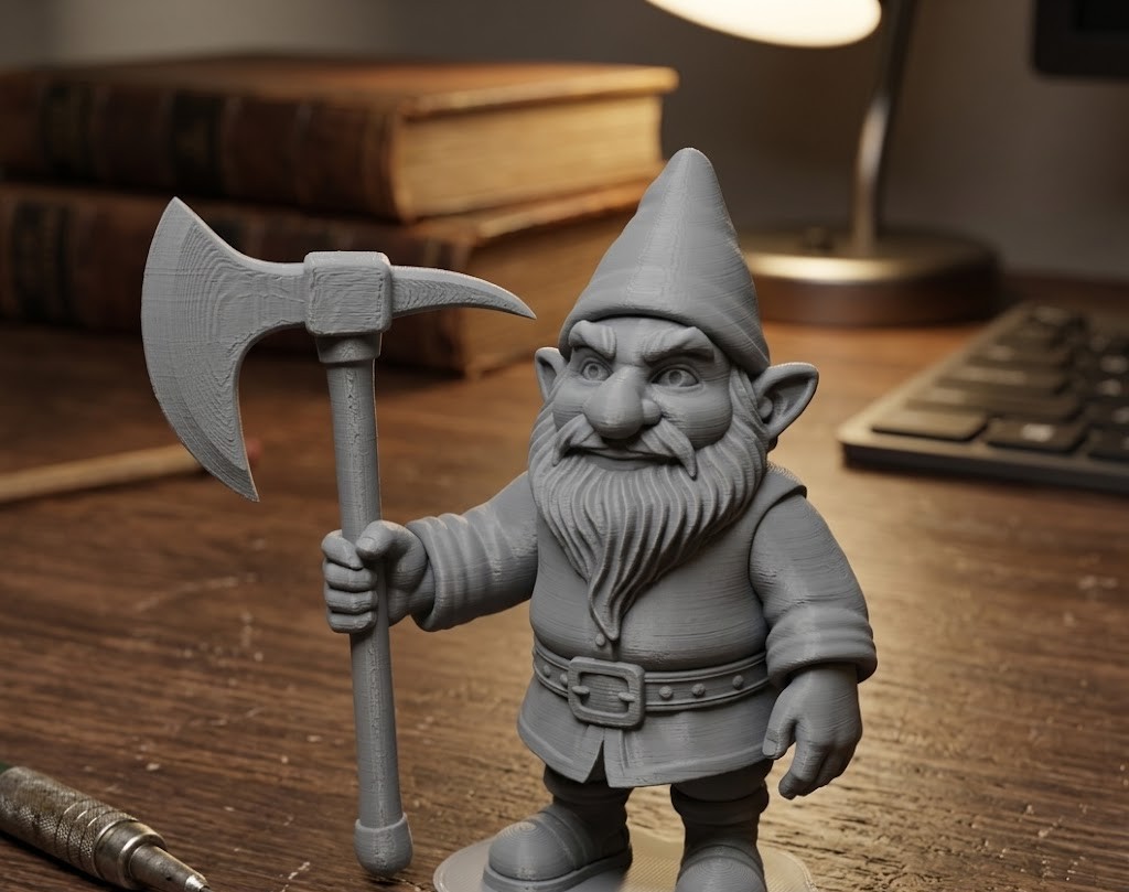 dwarf with pickaxe