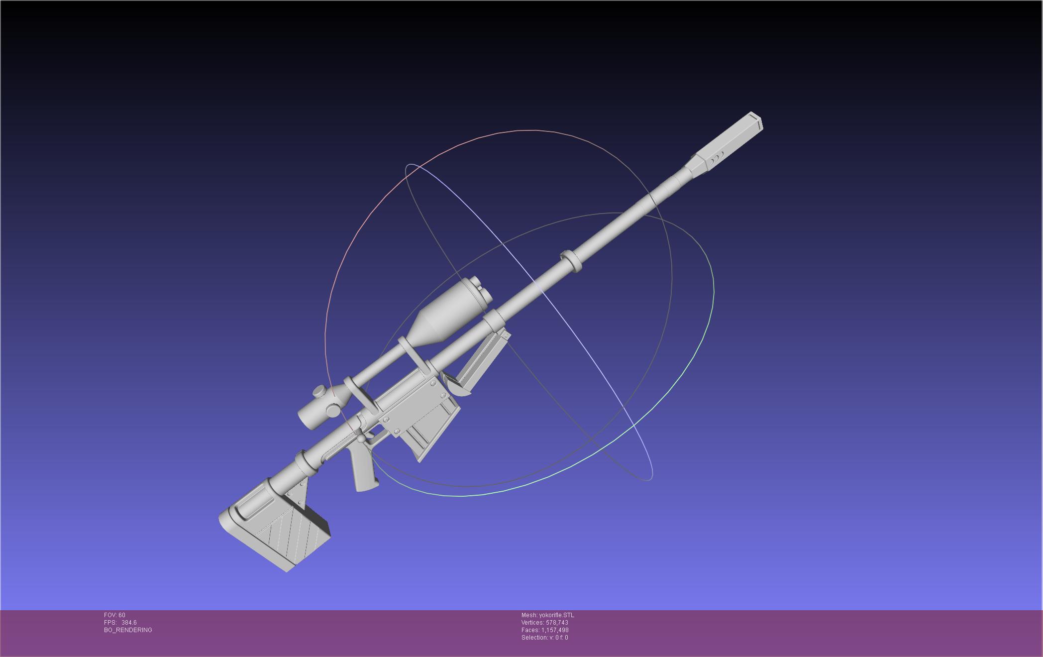 Gurren Lagann Yoko Littner Rifle