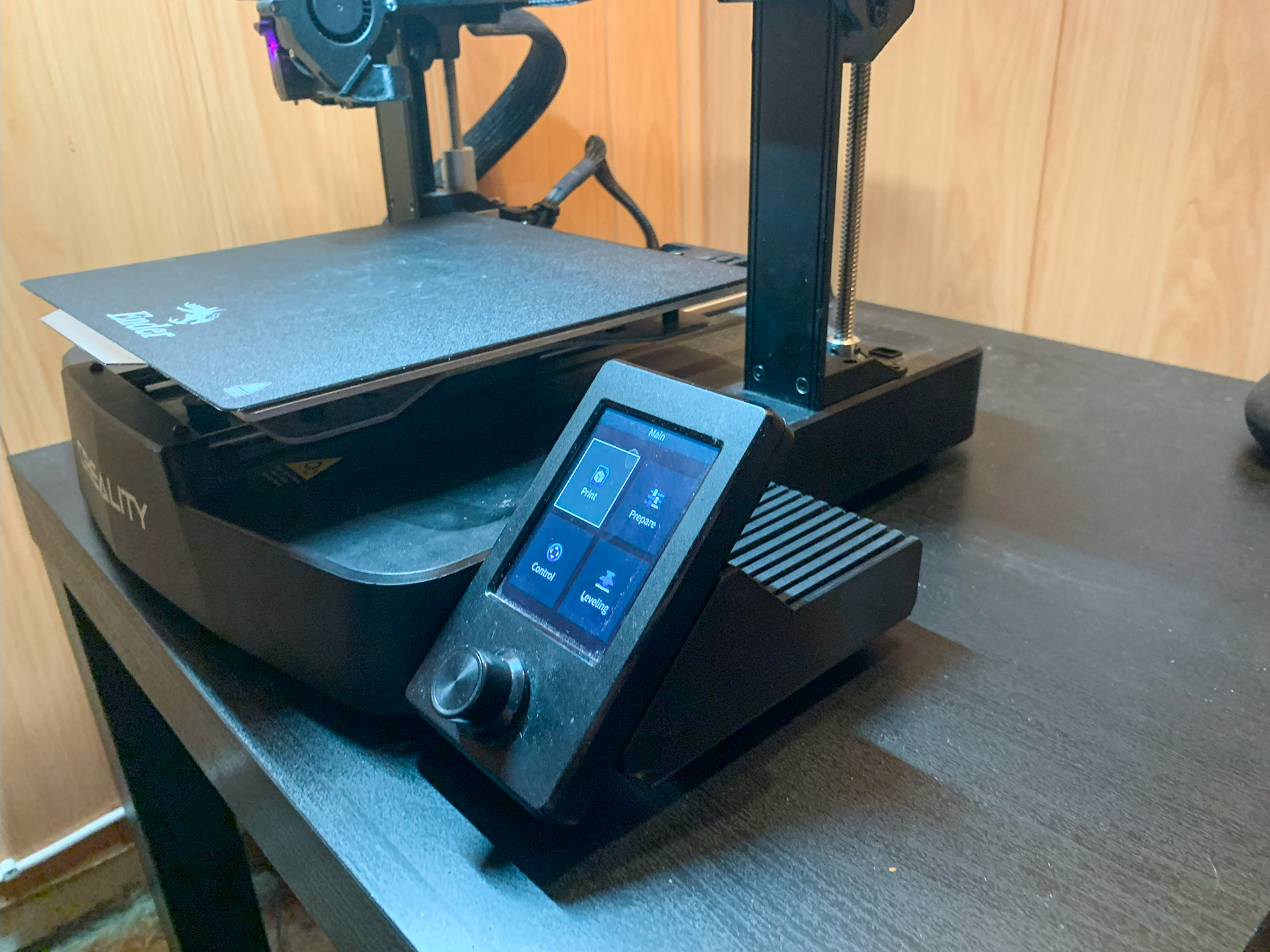Raspberry Pi Case combined with the Display Mount for Ender-3 V3 KE/SE
