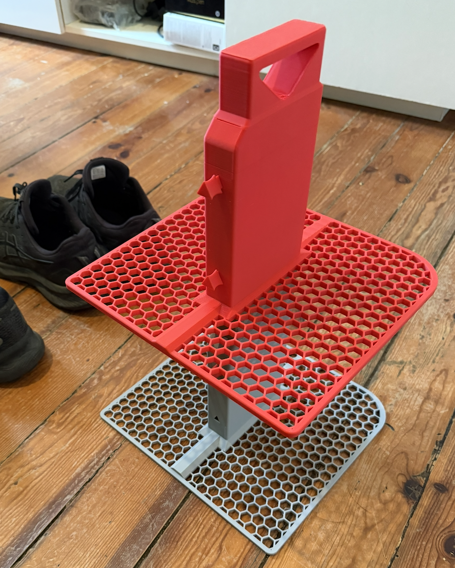 Miniatura 6 do modelo 3D Shoe Rack Stackable Modular