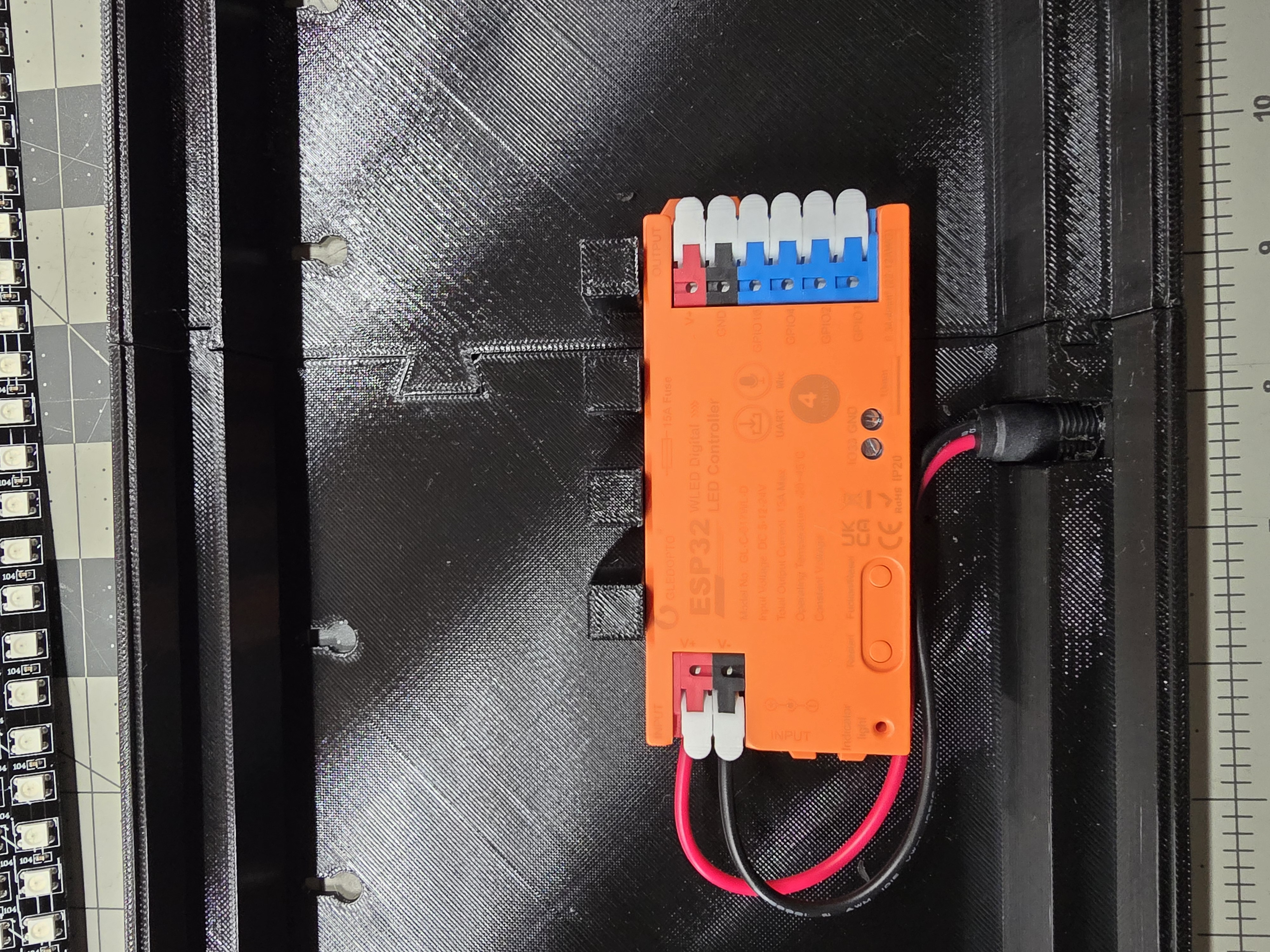 16x32 MATRIX WLED esp32 controller frame — thumbnail 4